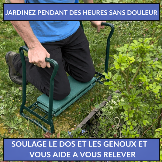 Agenouilloir et tabouret de jardin